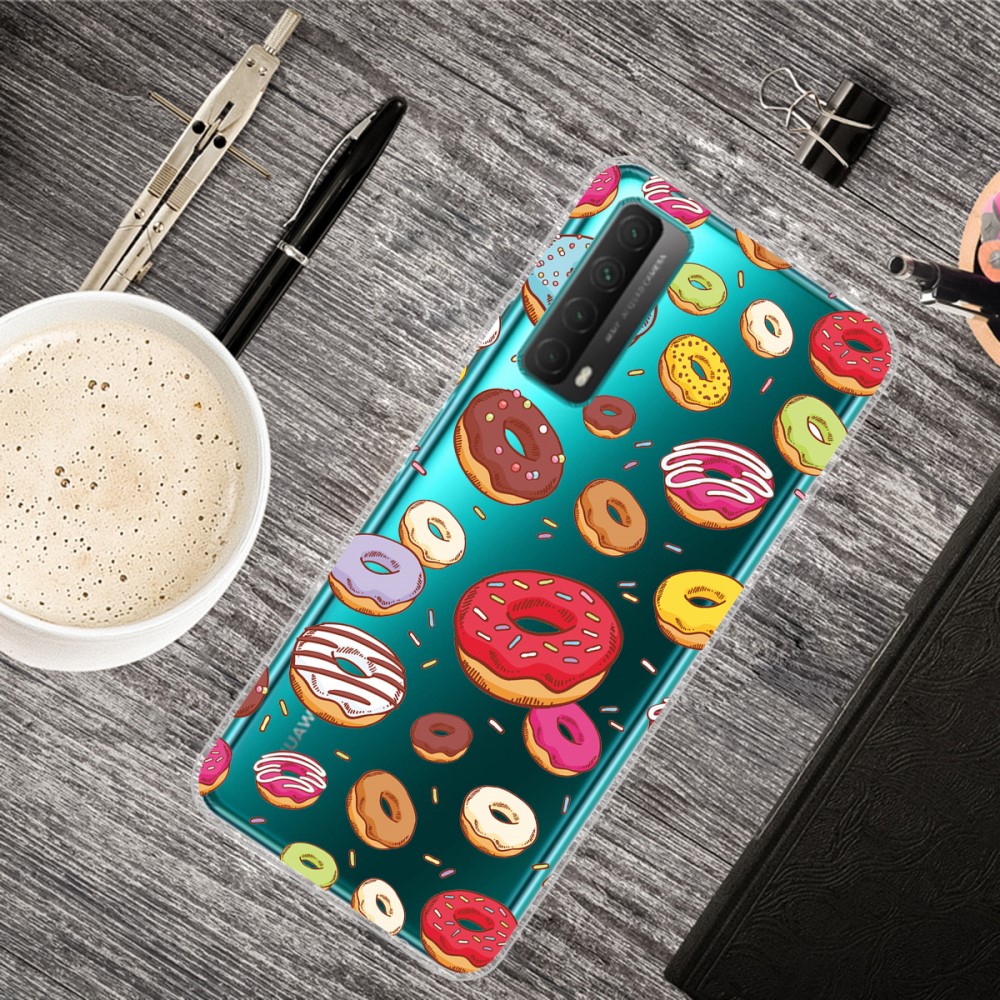  Huawei P Smart (2021) - Skal Med Tryck - Donuts