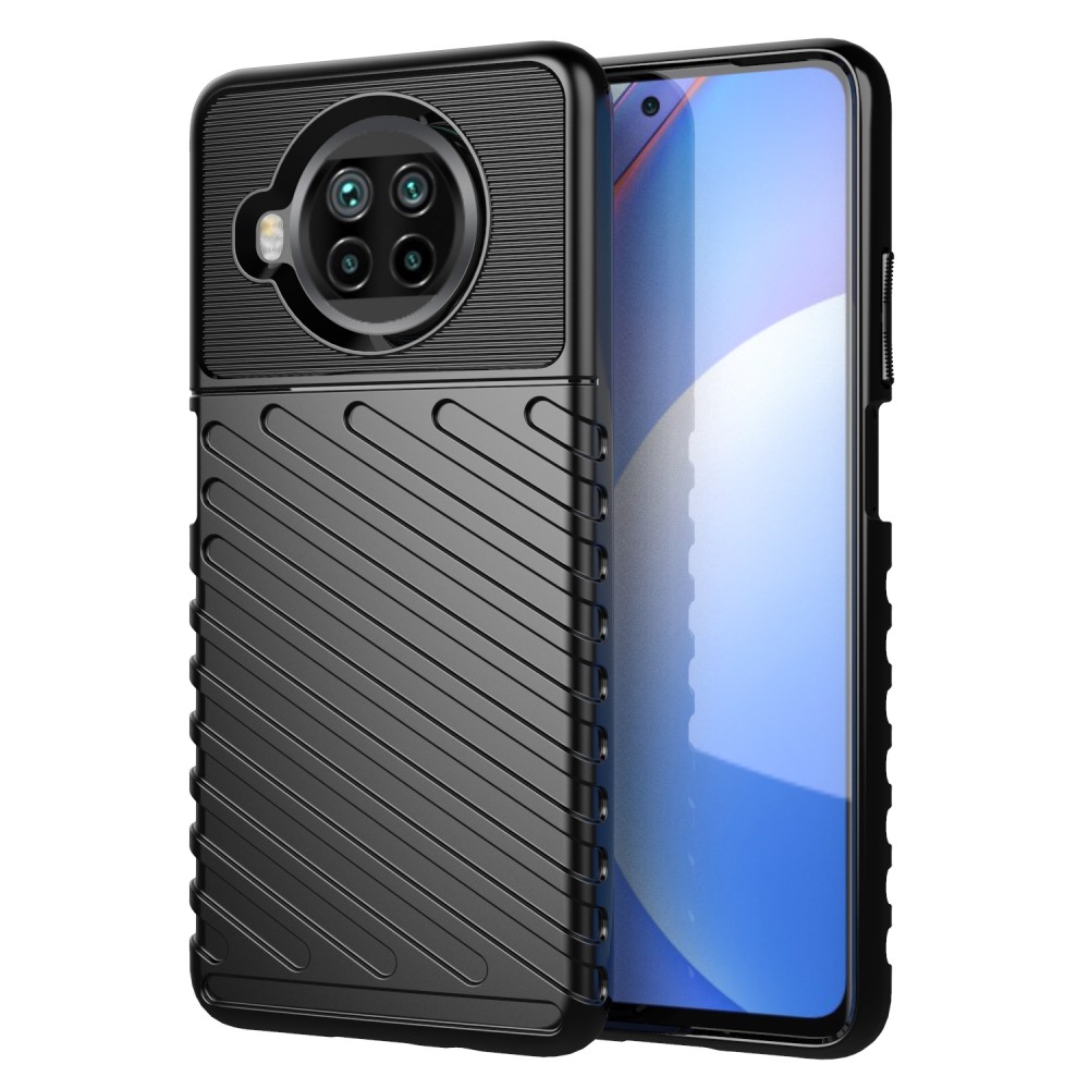  Xiaomi Mi 10T Lite 5G - Twill Textur Skal - Svart