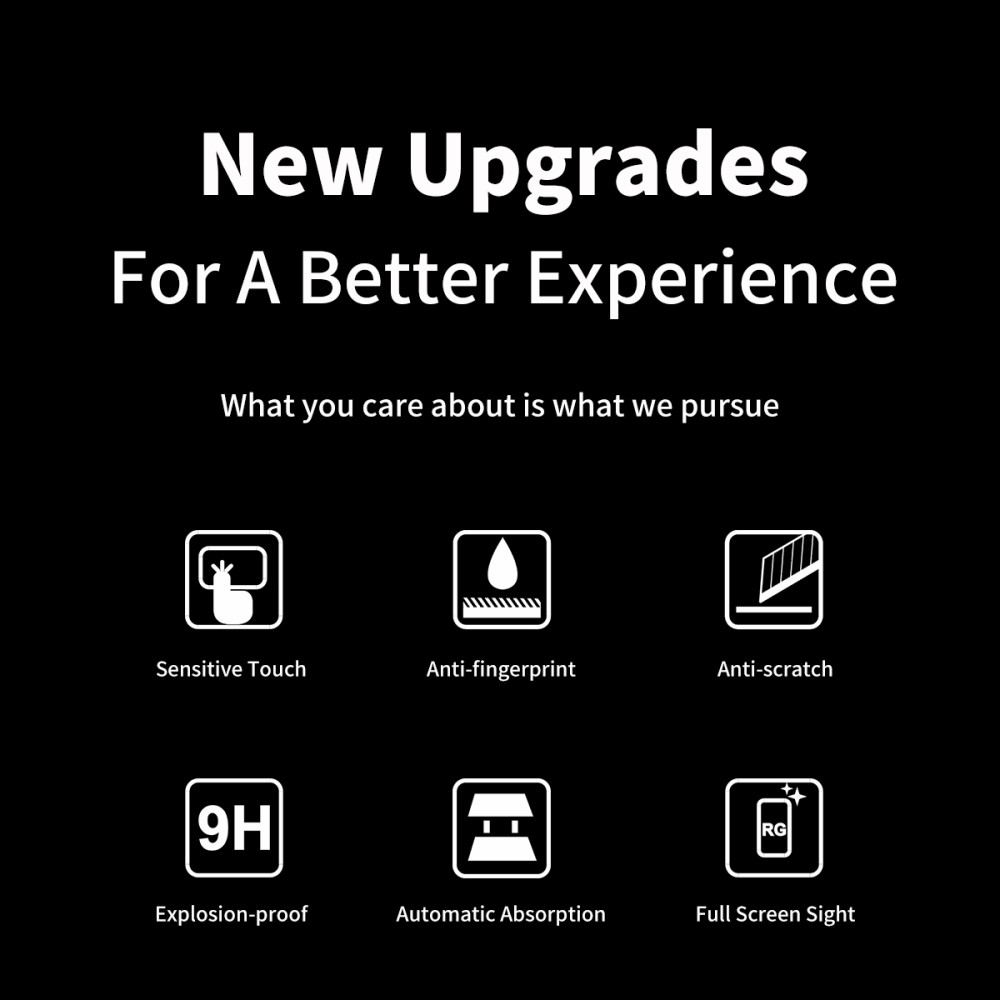 ENKAY Xiaomi Mi 10T / 10T Pro / 10T Lite - ENKAY Heltäckande Skärmskydd