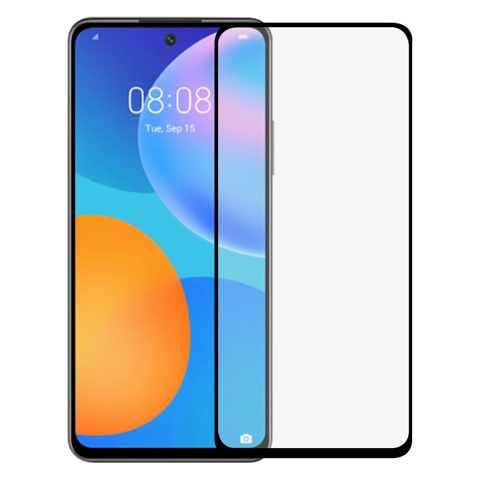  Huawei P Smart (2021) - Heltäckande Skärmskydd I Härdat Glas