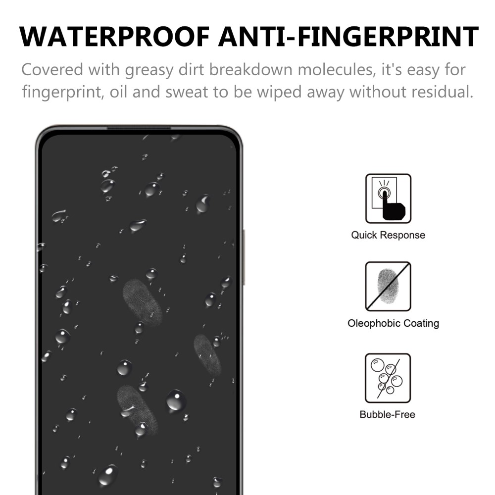  Huawei P Smart (2021) - Heltäckande Skärmskydd I Härdat Glas