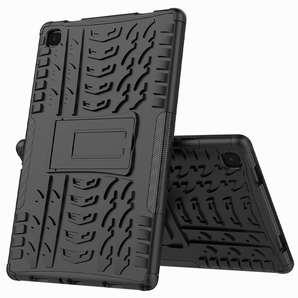  Samsung Galaxy Tab A7 10.4 Skal Rugged Kickstand Armor Svart