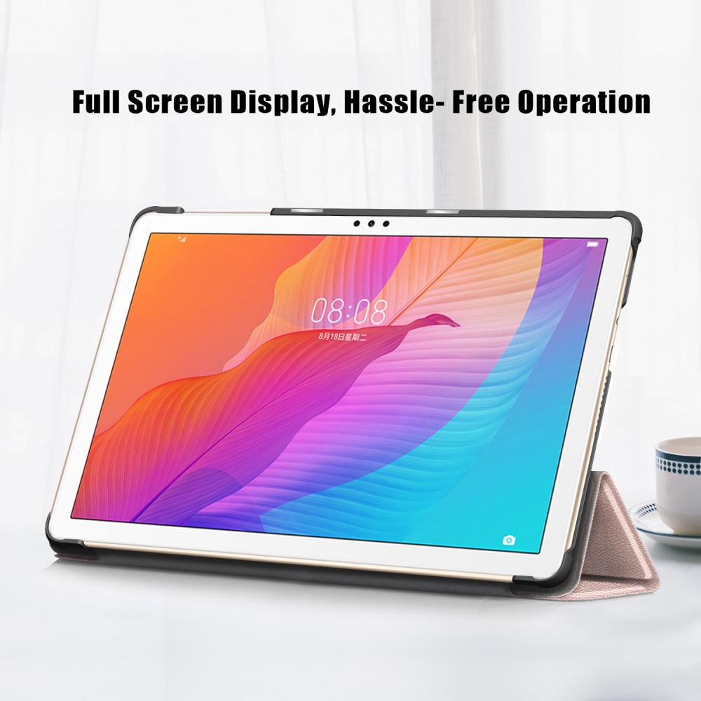  Huawei MatePad T 10 / T 10s - Tri-Fold Fodral - Roséguld