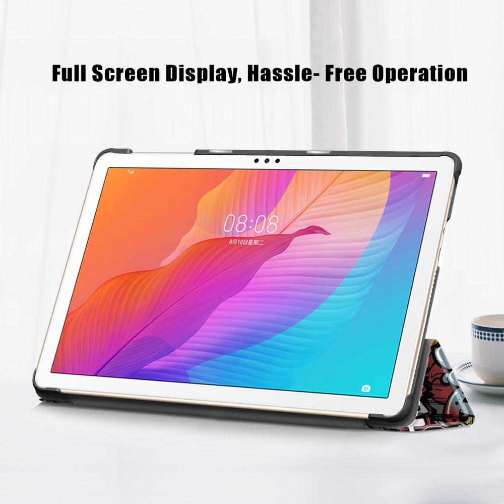  Huawei MatePad T 10 / T 10s - Tri-Fold Fodral - Graffiti