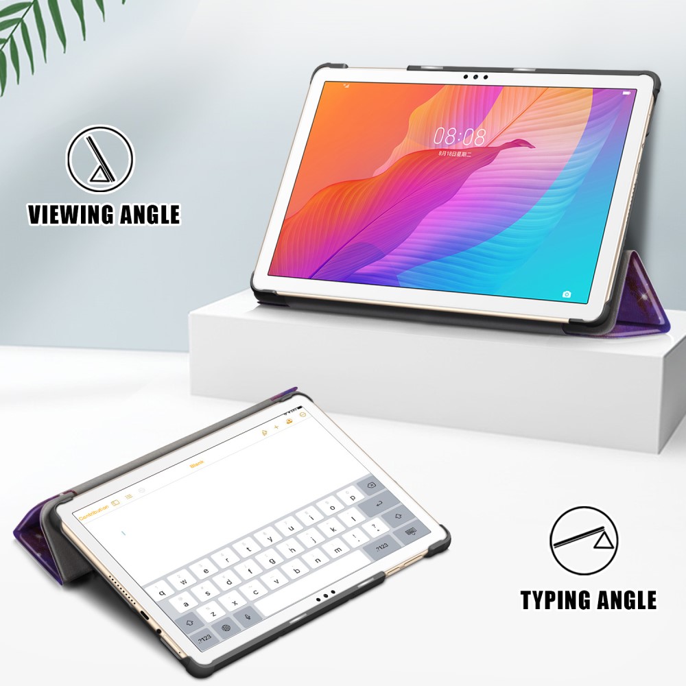  Huawei MatePad T 10 / T 10s - Tri-Fold Fodral - Cosmic Space
