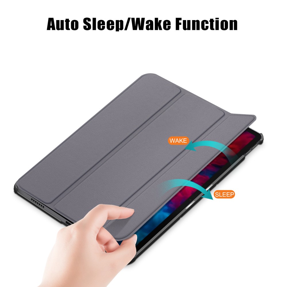  Lenovo Tab P11 Pro - Tri-Fold Fodral - Grå