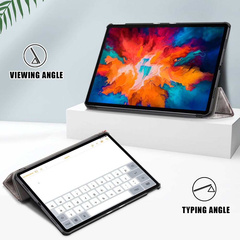  Lenovo Tab P11 Pro - Tri-Fold Fodral - Eiffeltornet