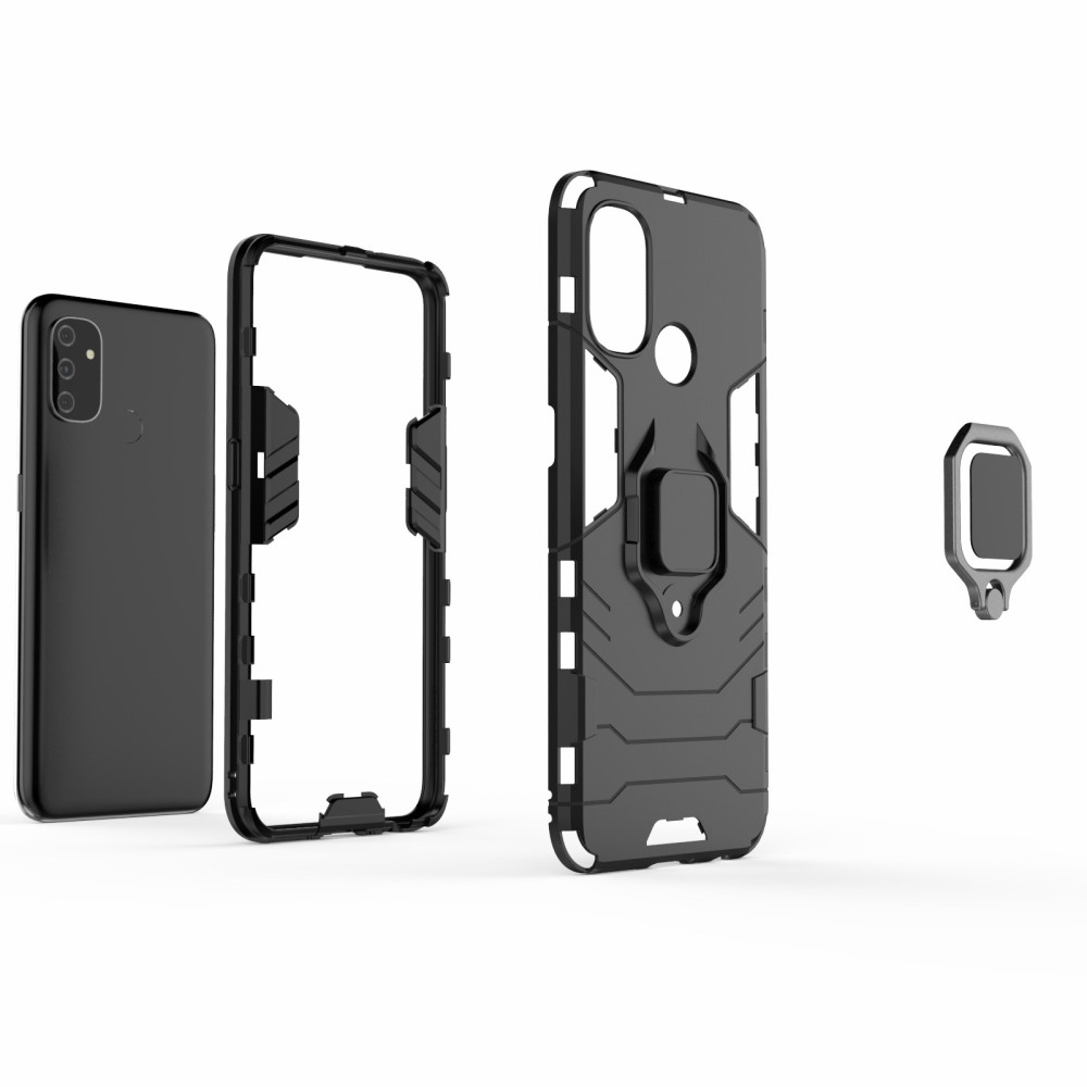  OnePlus Nord N100 - Hybrid Ring Skal - Svart