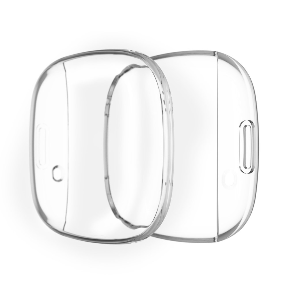  Silikon Skal Fitbit Versa 3 / Sense - Transparent
