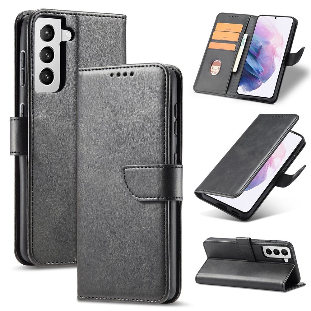  Samsung Galaxy S21 - Plånboksfodral - Svart