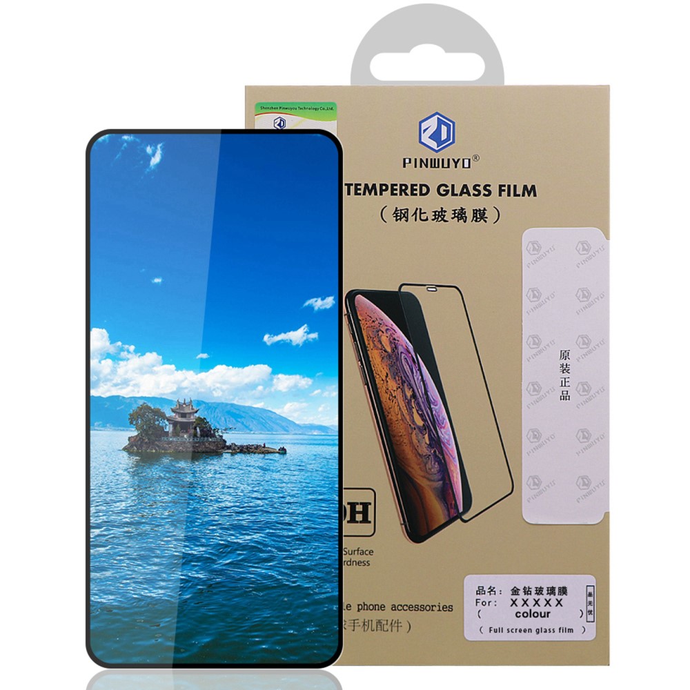PINWUYO Samsung Galaxy S21 - PINWUYO Heltäckande Skärmskydd I Härdat Glas