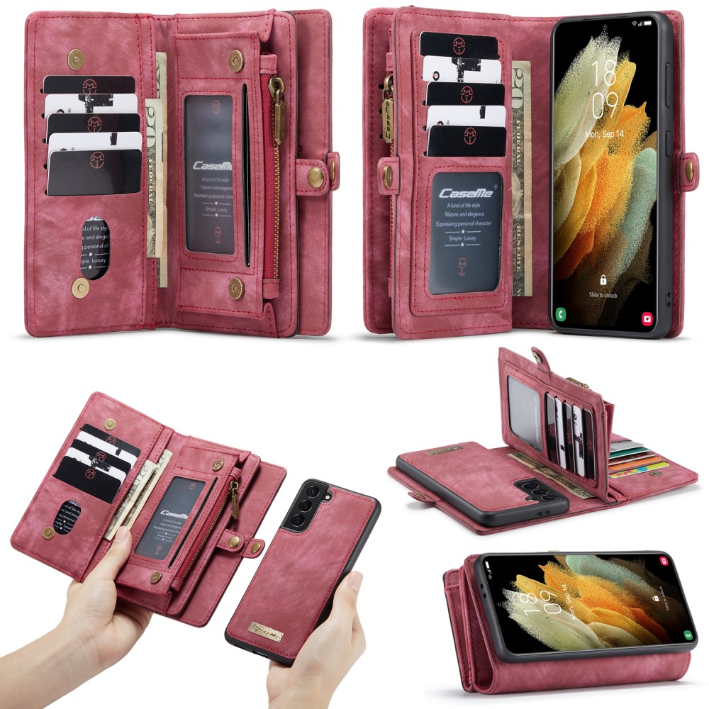 CASEME Samsung Galaxy S21 Plus - CASEME 2-i-1 Multifunkti