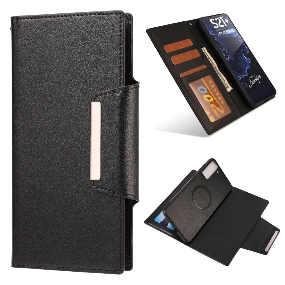  Samsung Galaxy S21 Ultra - 2in1 Magnet Fodral - Svart