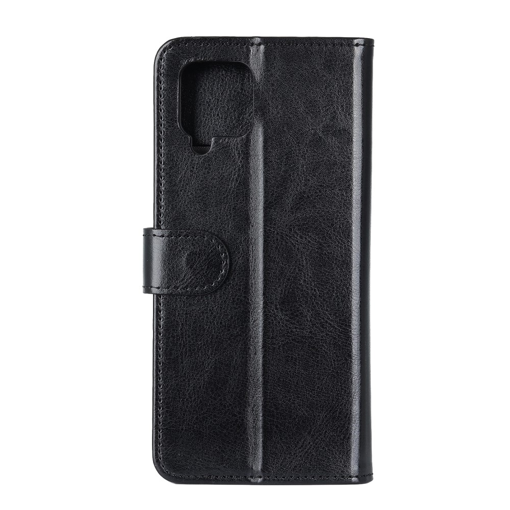  Samsung Galaxy A12 - Crazy Horse Fodral - Svart