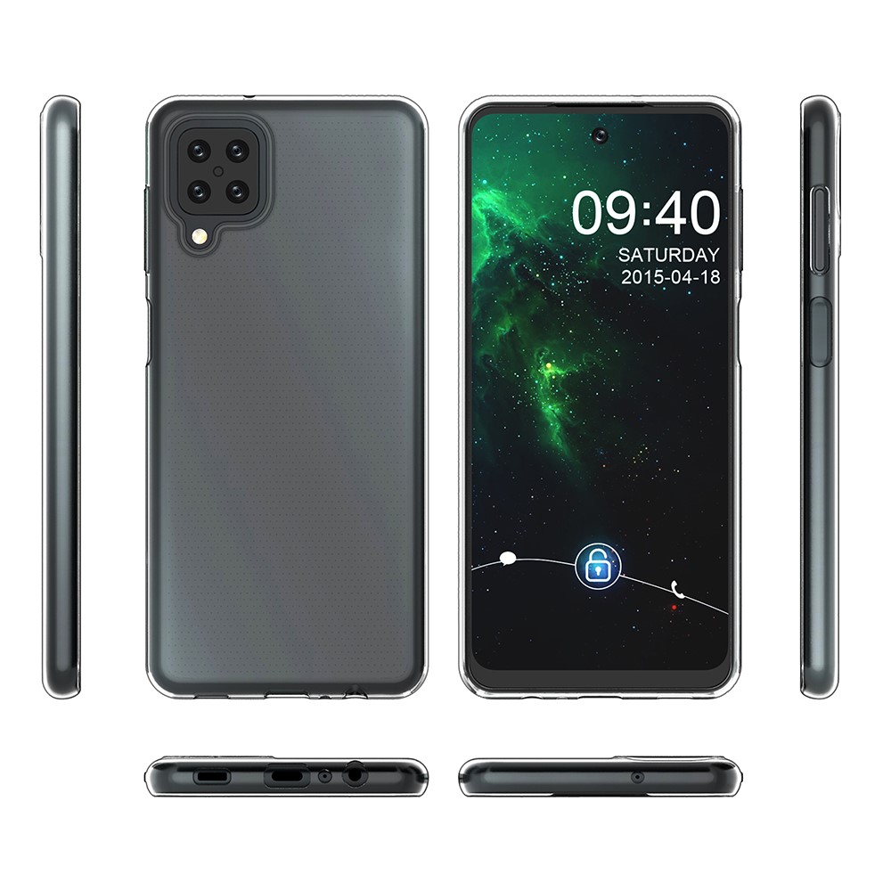 Samsung Galaxy A12 - Transparent TPU Skal