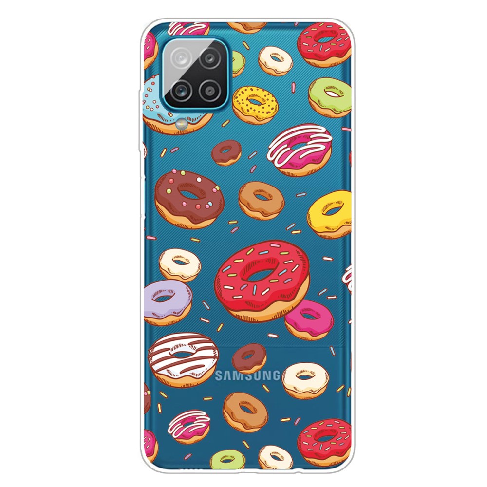  Samsung Galaxy A12 - Skal Med Tryck - Donuts