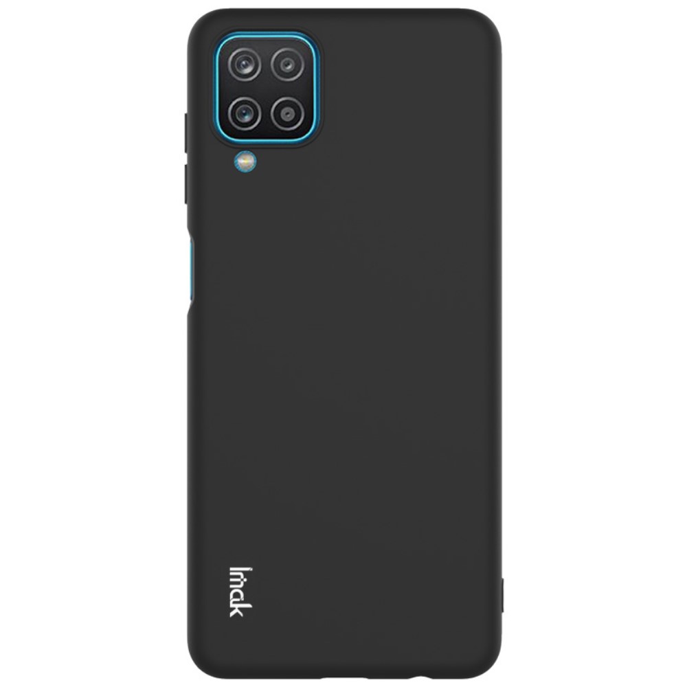 IMAK Samsung Galaxy A12 - IMAK Skin Touch Skal - Svart