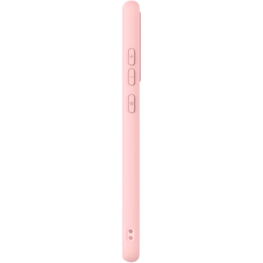 IMAK Samsung Galaxy A12 - IMAK Skin Touch Skal - Ljus Rosa