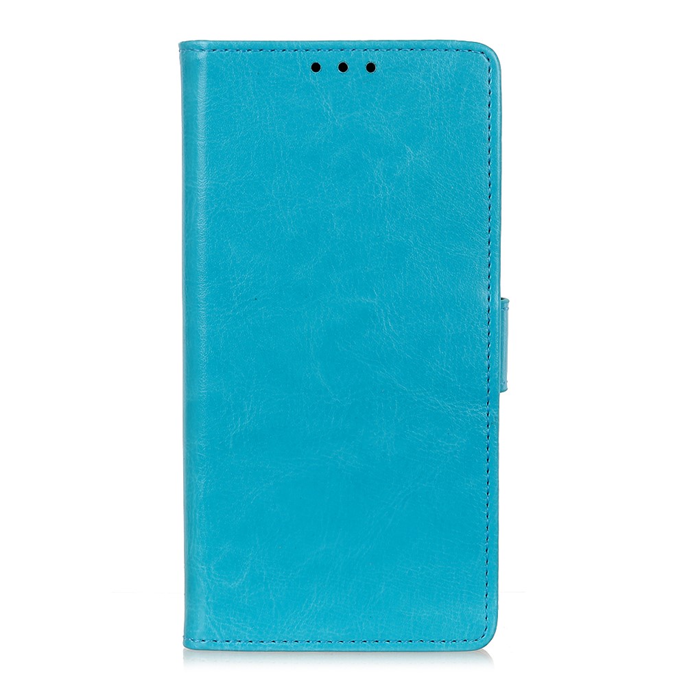  Samsung Galaxy A02s - Crazy Horse Fodral - Blå