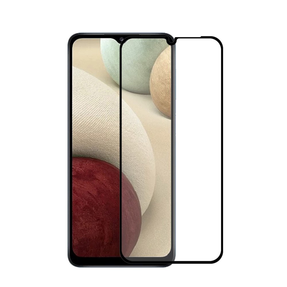 HAT PRINCE Samsung Galaxy A12 - HAT PRINCE Heltäckande Skärmskydd I Härdat Glas