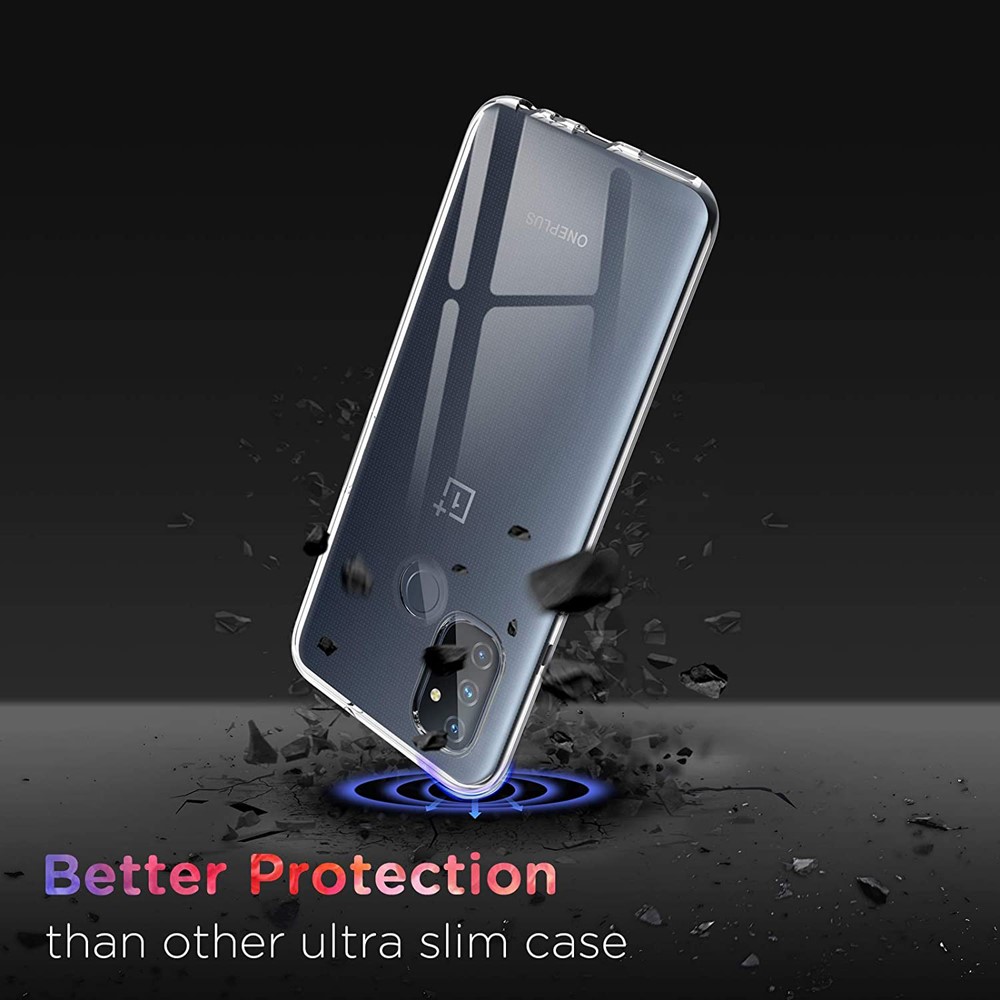  OnePlus Nord N100 - Transparent TPU Skal