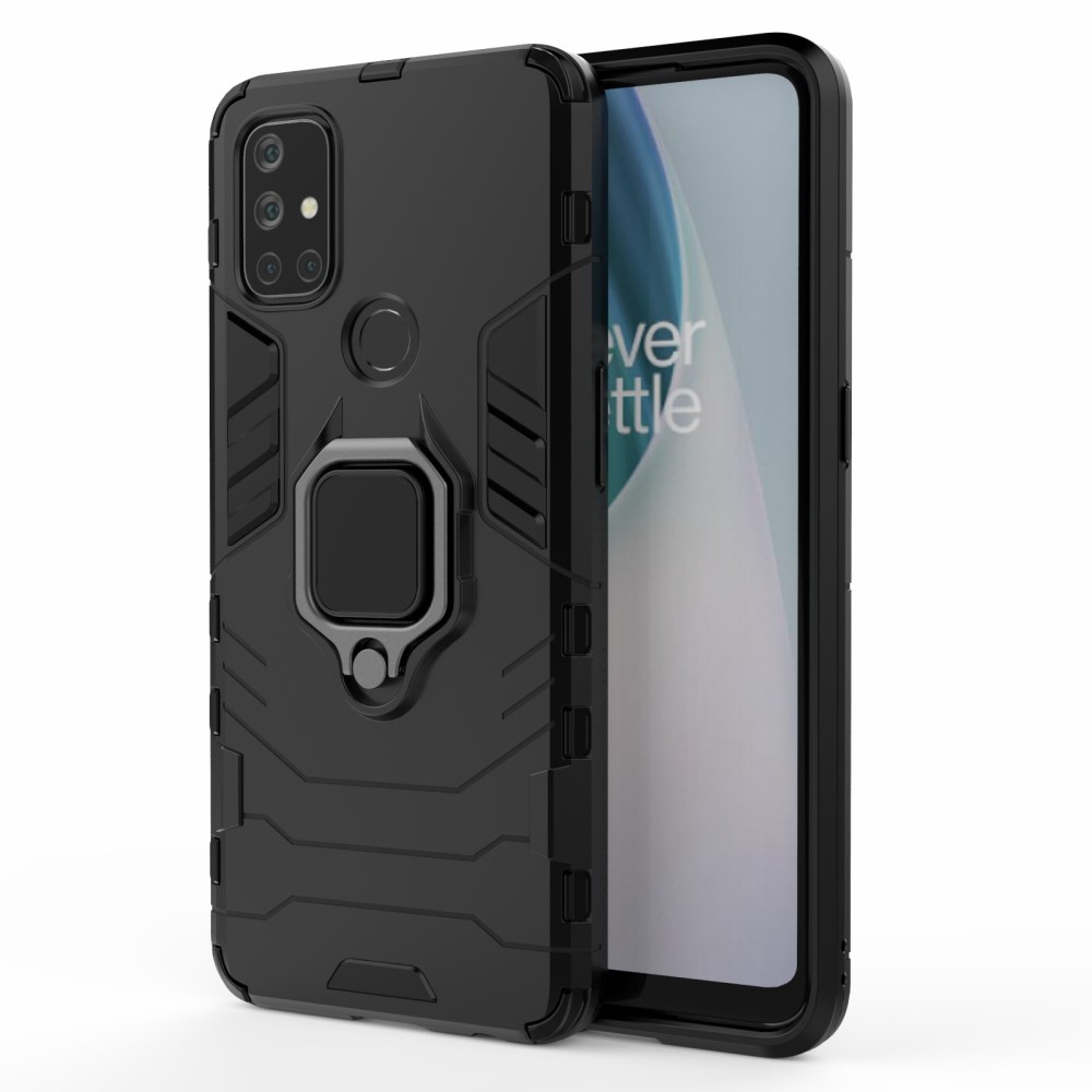  OnePlus Nord N10 5G - Hybrid Ring Skal - Svart