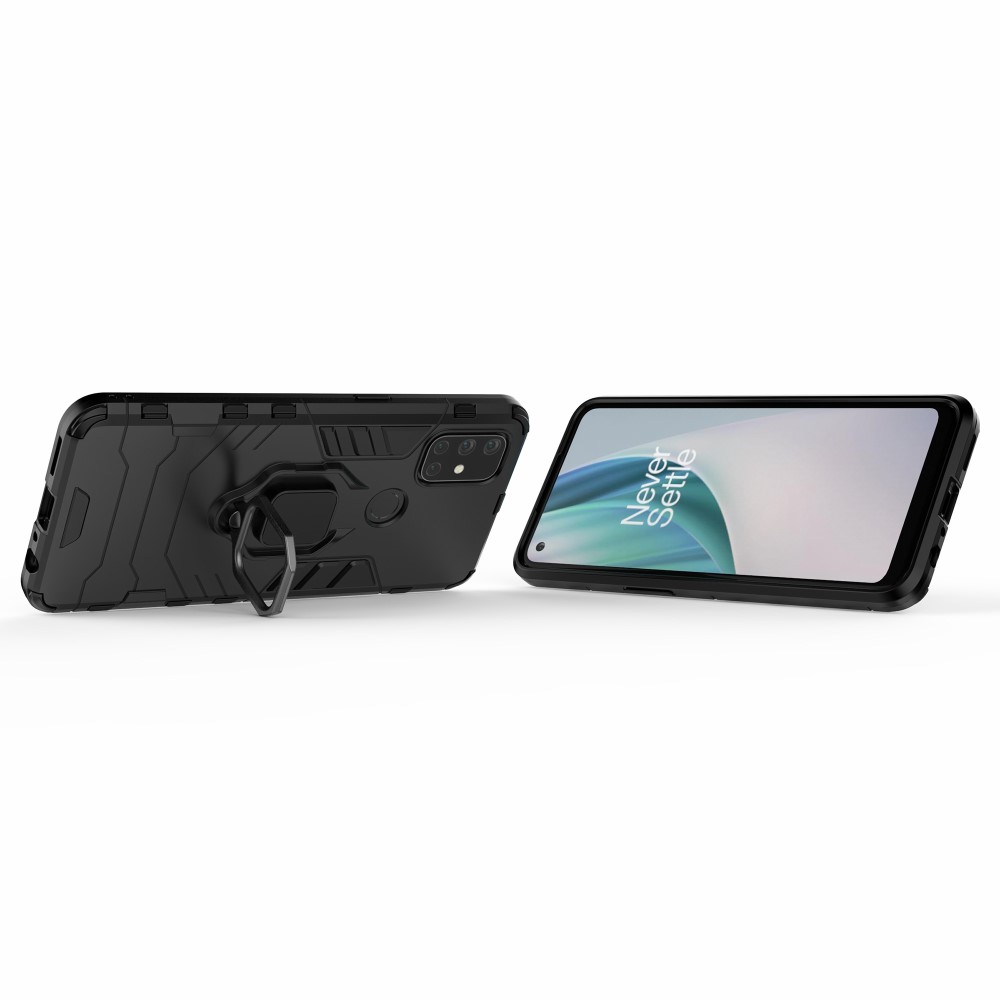  OnePlus Nord N10 5G - Hybrid Ring Skal - Svart