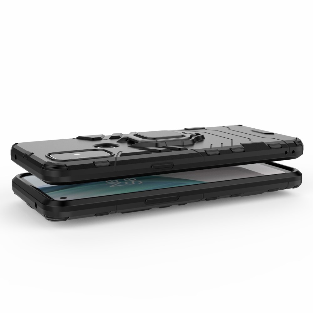  OnePlus Nord N10 5G - Hybrid Ring Skal - Svart