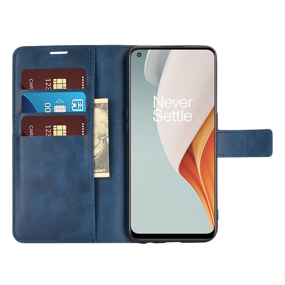  OnePlus Nord N100 - Plånboksfodral - Blå