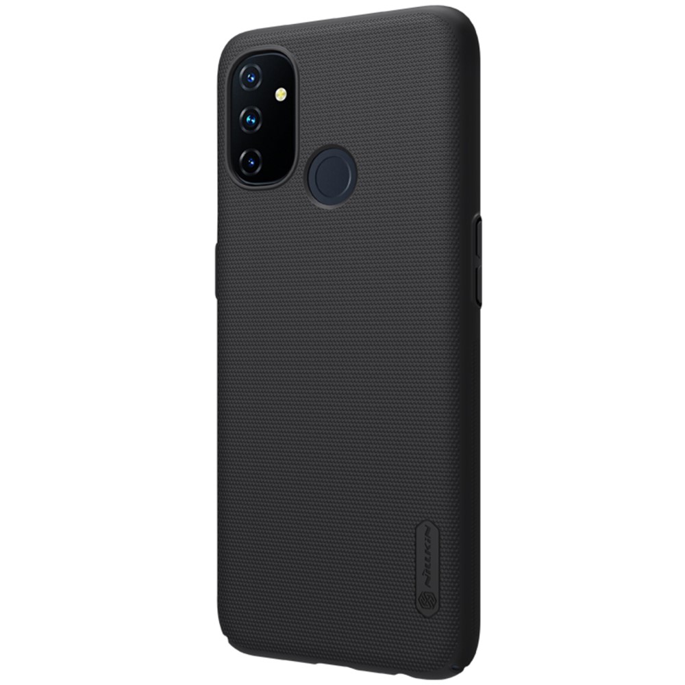 NILLKIN OnePlus Nord N100 - NILLKIN Shield Frostat Skal - Svart