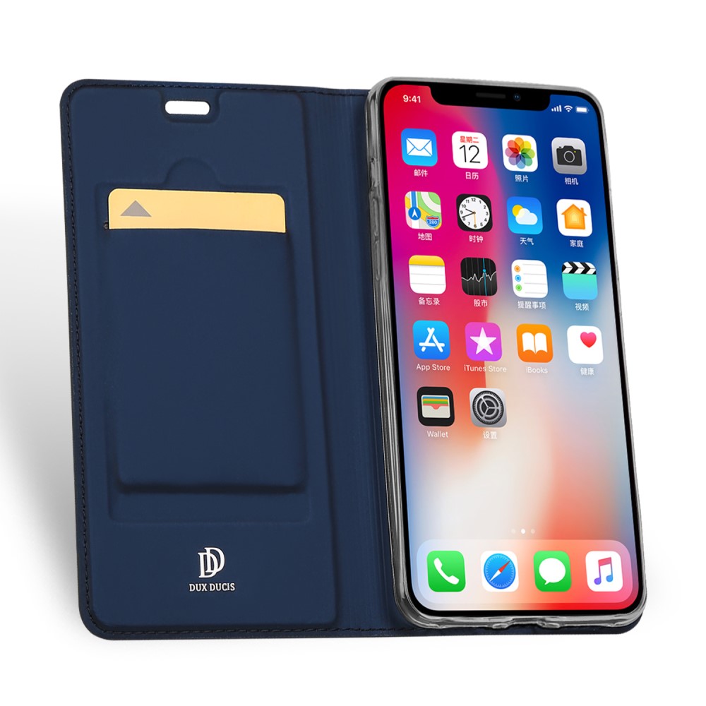 DUX DUCIS iPhone XR - DUX DUCIS Skin Pro Fodral - Blå