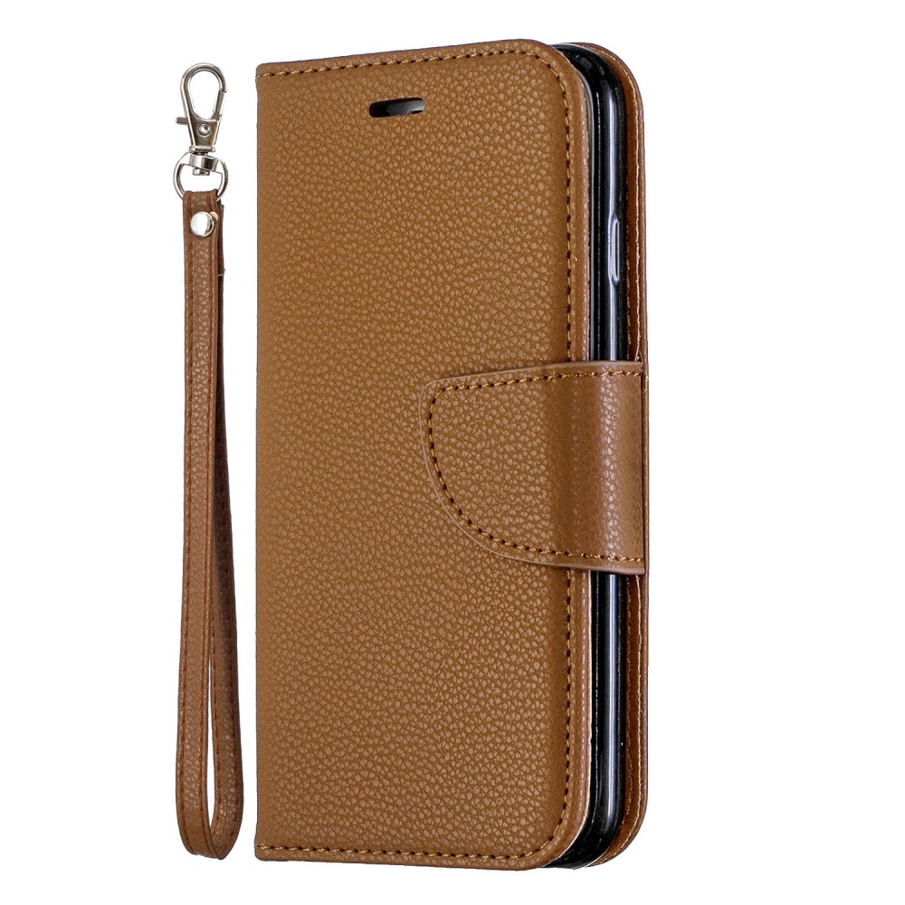  iPhone 6/6S - Litchi Shark Fodral - Brun