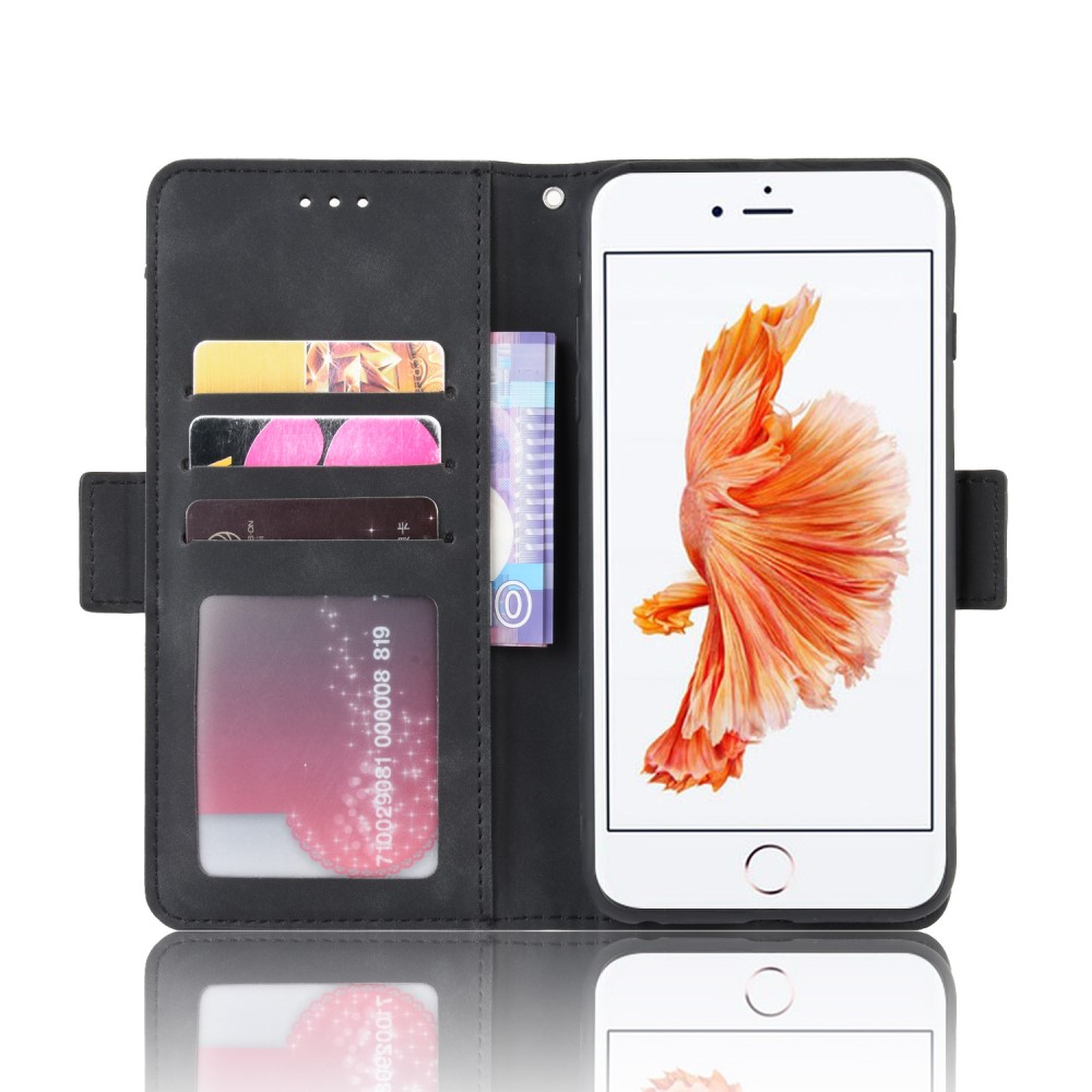  iPhone 6/6S Plus - Fodral Med Avtagbart Kortfodral - Svart