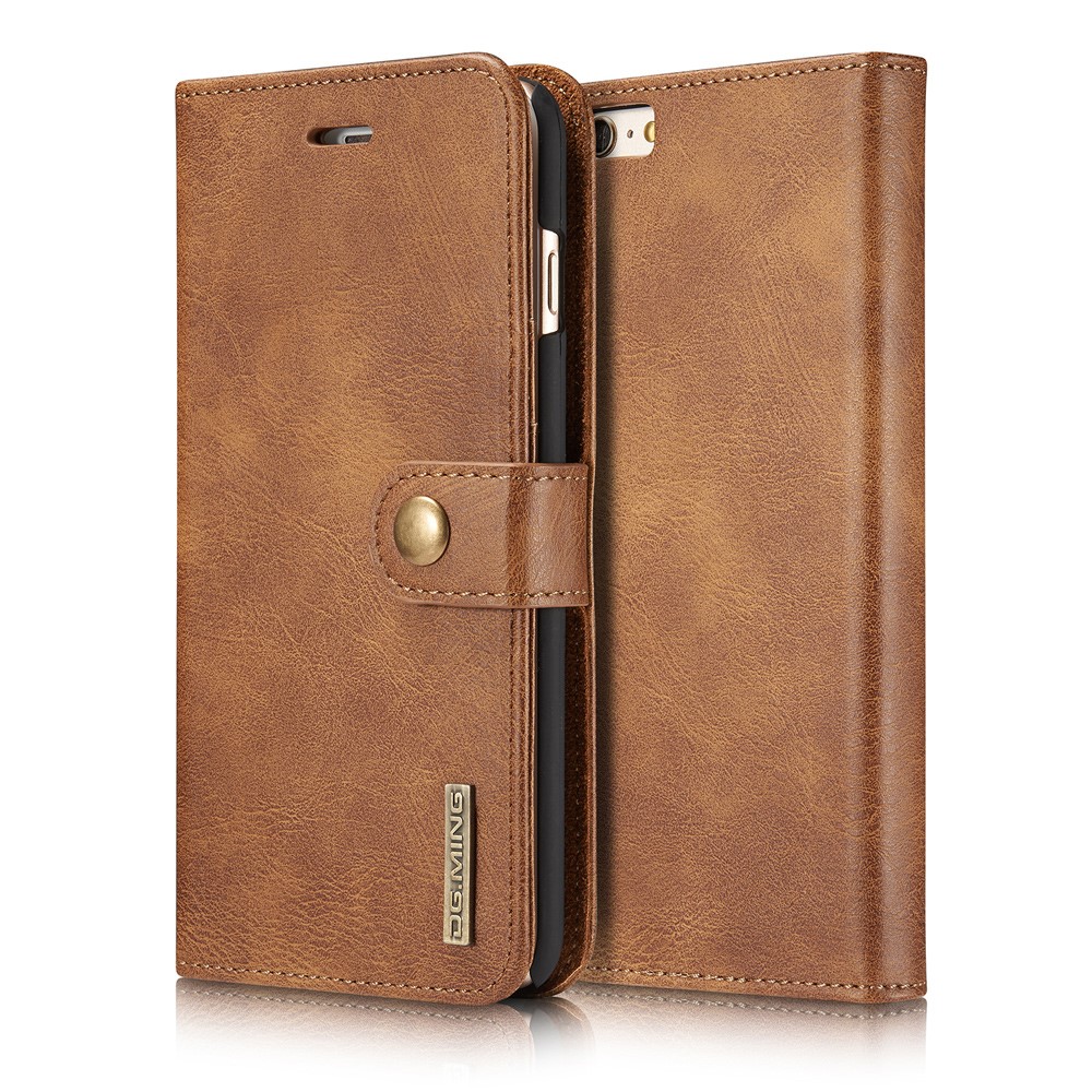 DG.MING iPhone 6/6S - DG.MING 2in1 Magnet Fodral - Brun