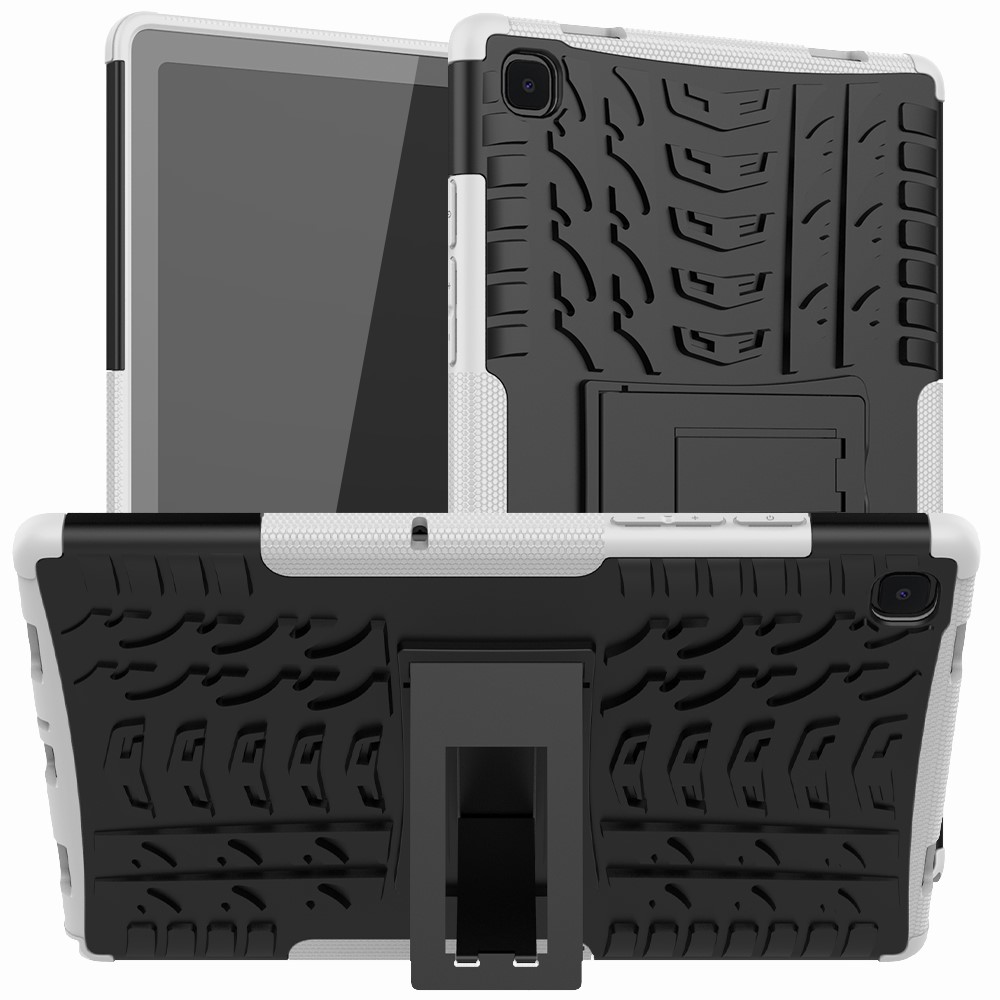  Samsung Galaxy Tab A7 10.4 Skal Rugged Kickstand Armor Vit