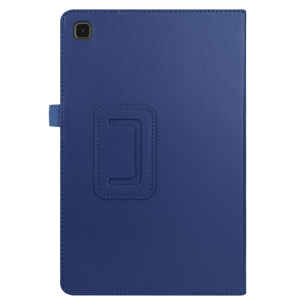  Samsung Galaxy Tab A7 10.4 Fodral Litchi läder Mörk Blå