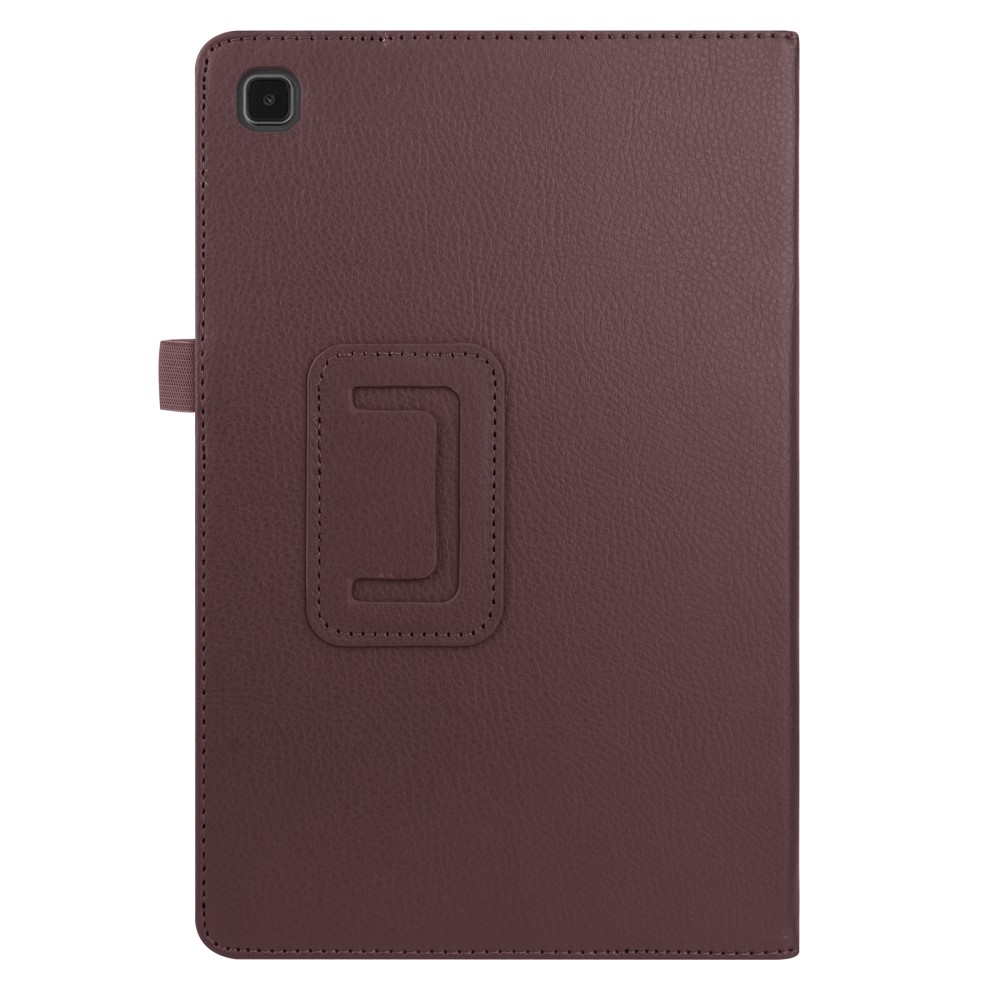  Samsung Galaxy Tab A7 10.4 Fodral Litchi läder Brun