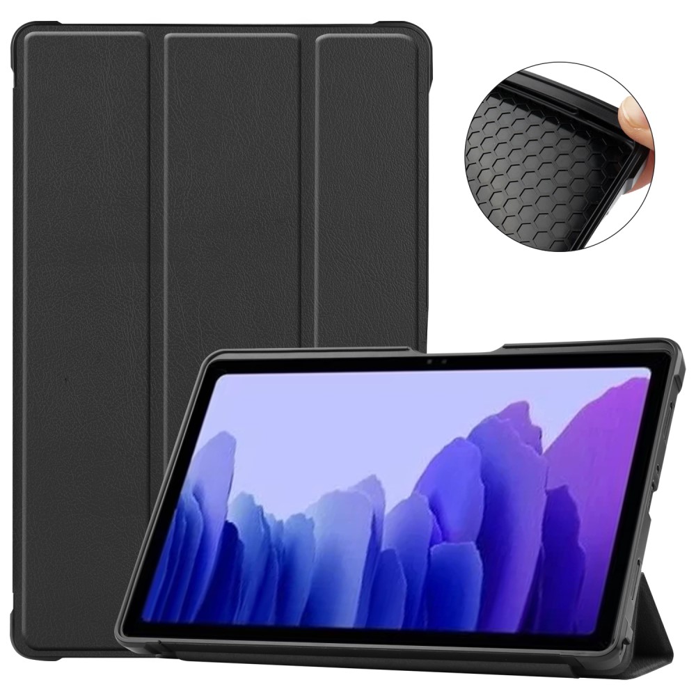  Samsung Galaxy Tab A7 10.4 Fodral Shockproof Tri-Fold Svart
