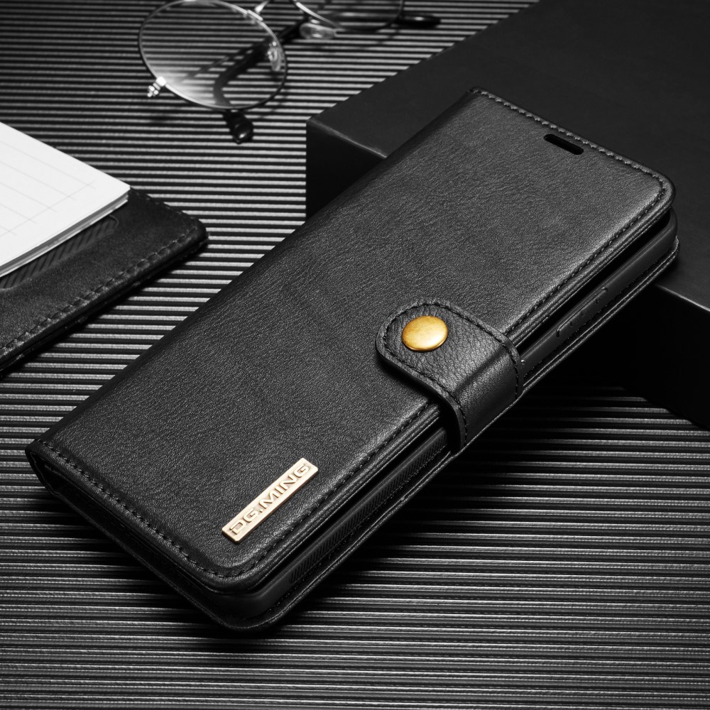 DG.MING Samsung Galaxy S21 Ultra - DG.MING 2in1 Magnet Fodral - Svart