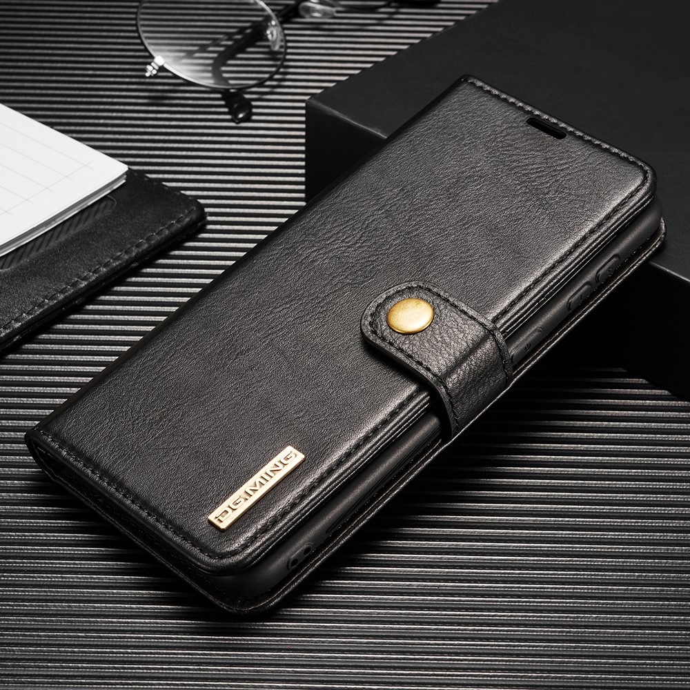 DG.MING Samsung Galaxy S21 Plus - DG.MING 2in1 Magnet Fodral - Svart