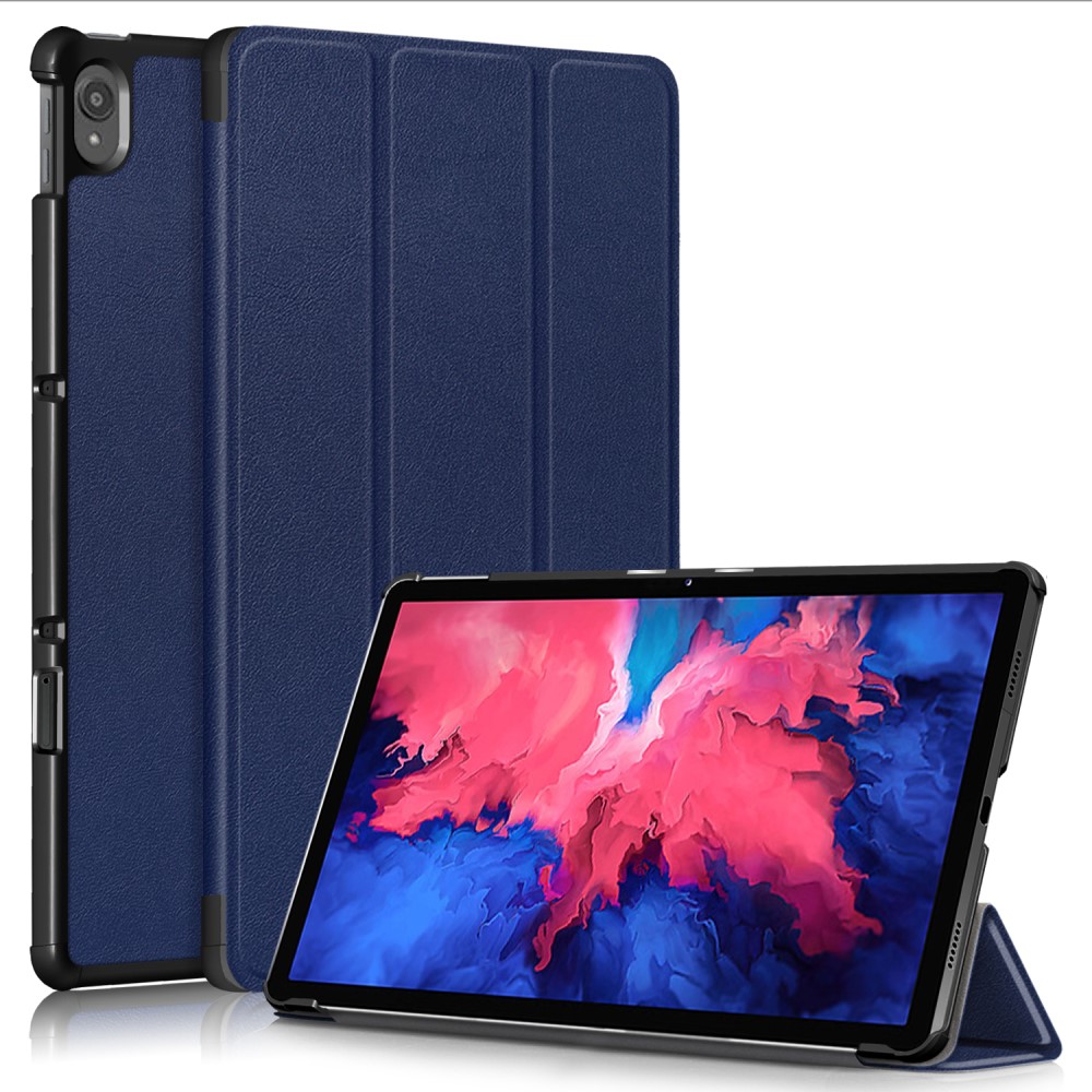  Lenovo Tab P11 / P11 Plus - Tri-Fold Läder Fodral - Blå