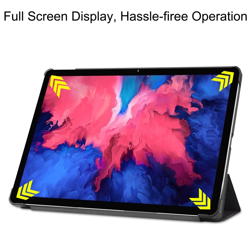  Lenovo Tab P11 / P11 Plus - Tri-Fold Läder Fodral - Dont Touch Me