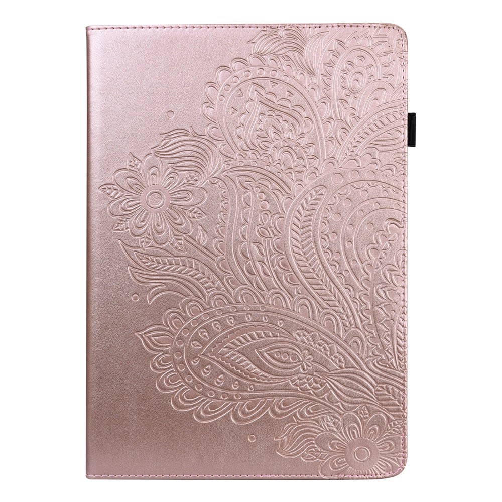  Lenovo Tab M10 HD (2nd Gen) - Mandala Läder Fodral - Roséguld