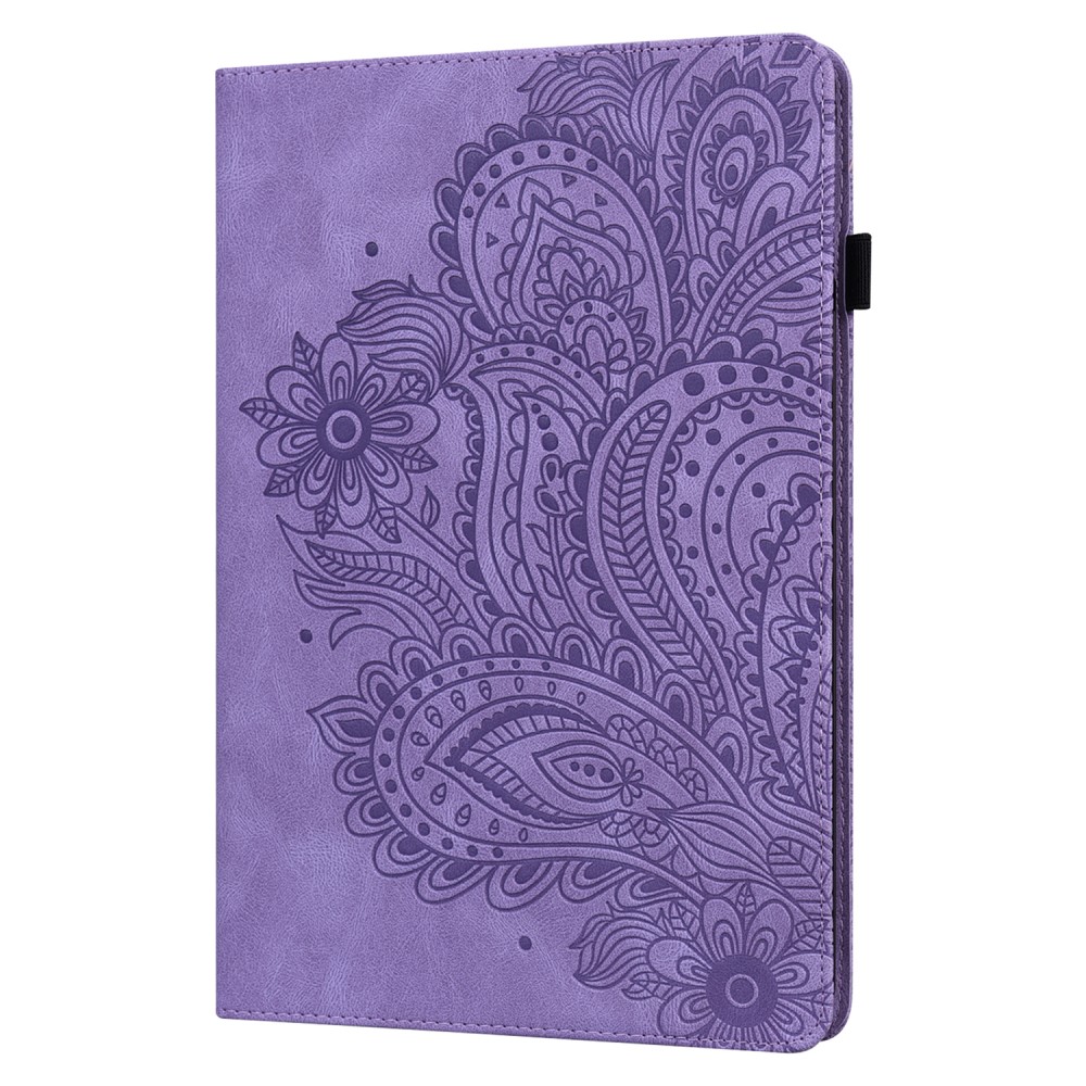  Lenovo Tab M10 HD (2nd Gen) - Mandala Läder Fodral - Lila