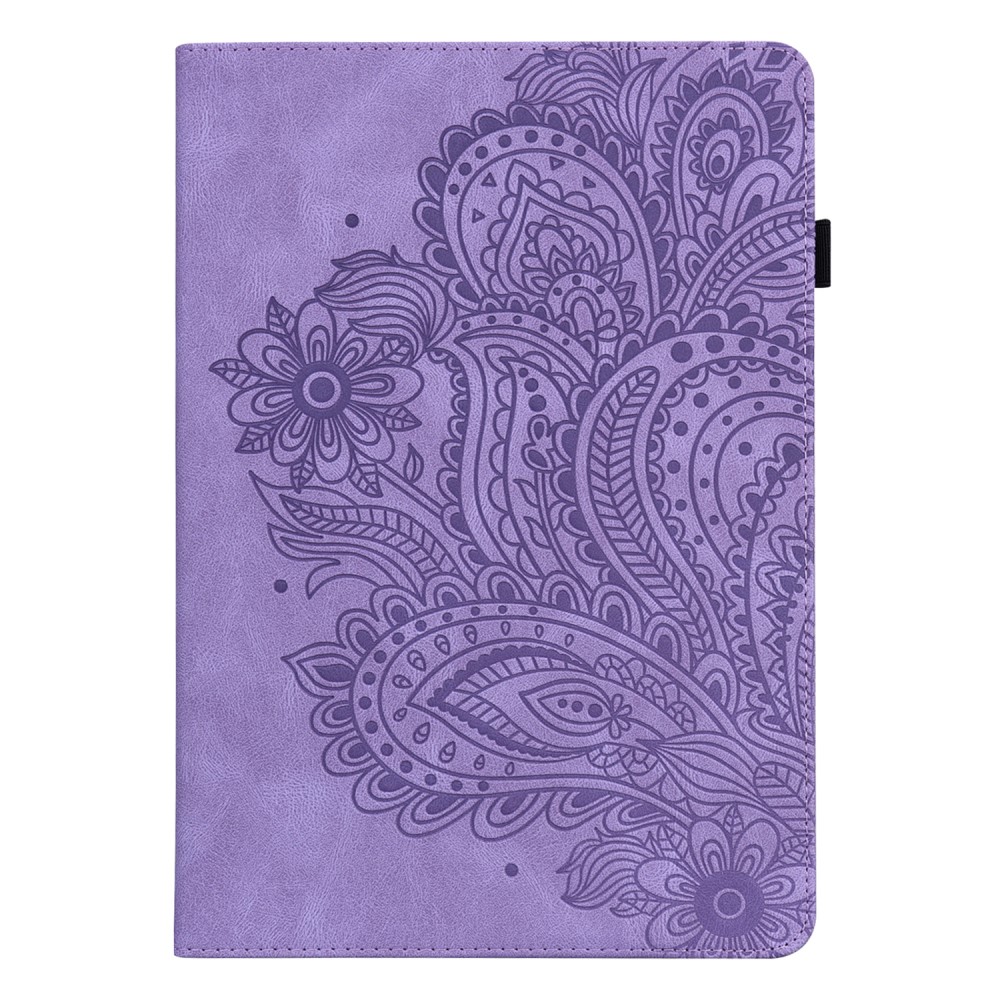  Lenovo Tab M10 HD (2nd Gen) - Mandala Läder Fodral - Lila
