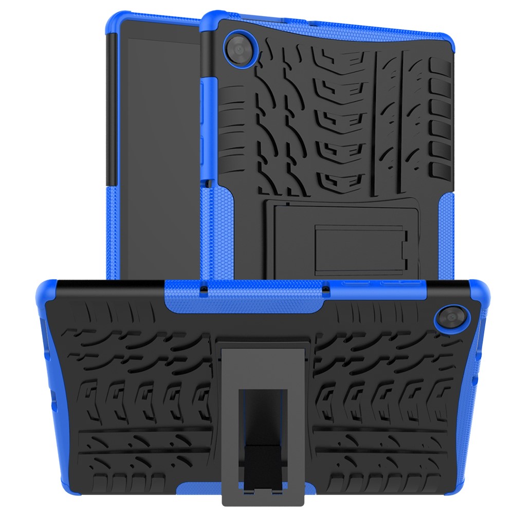  Lenovo Tab M10 HD (2nd Gen) - Rugged Kickstand Armor Skal - Blå