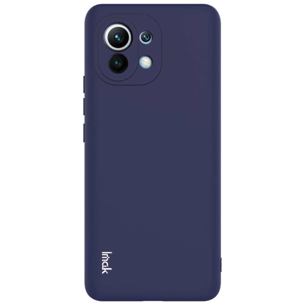 IMAK Xiaomi Mi 11 - IMAK Skin Touch Skal - Mörk Blå