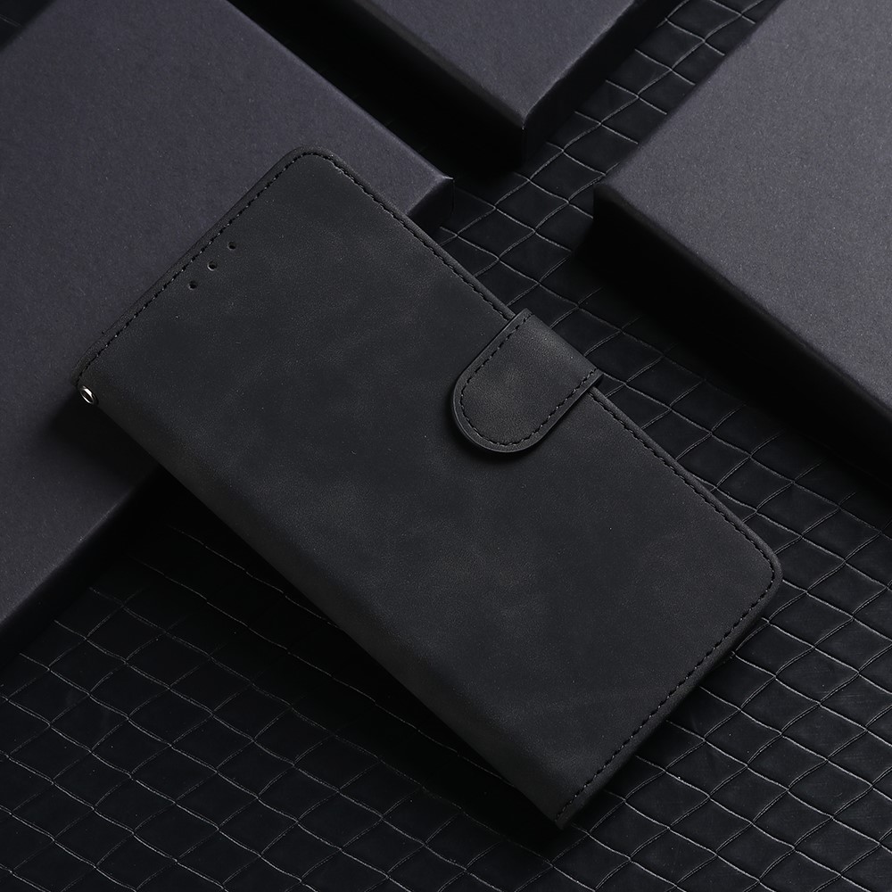  Xiaomi Mi 11 - Silkeslent Läder Fodral - Svart
