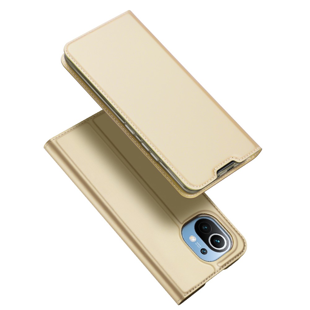 DUX DUCIS Xiaomi Mi 11 - DUX DUCIS Skin Pro Fodral - Guld