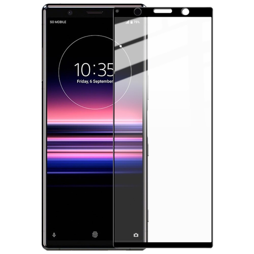 IMAK Sony Xperia 5 - IMAK Heltäckande Skärmskydd I Härdat Glas